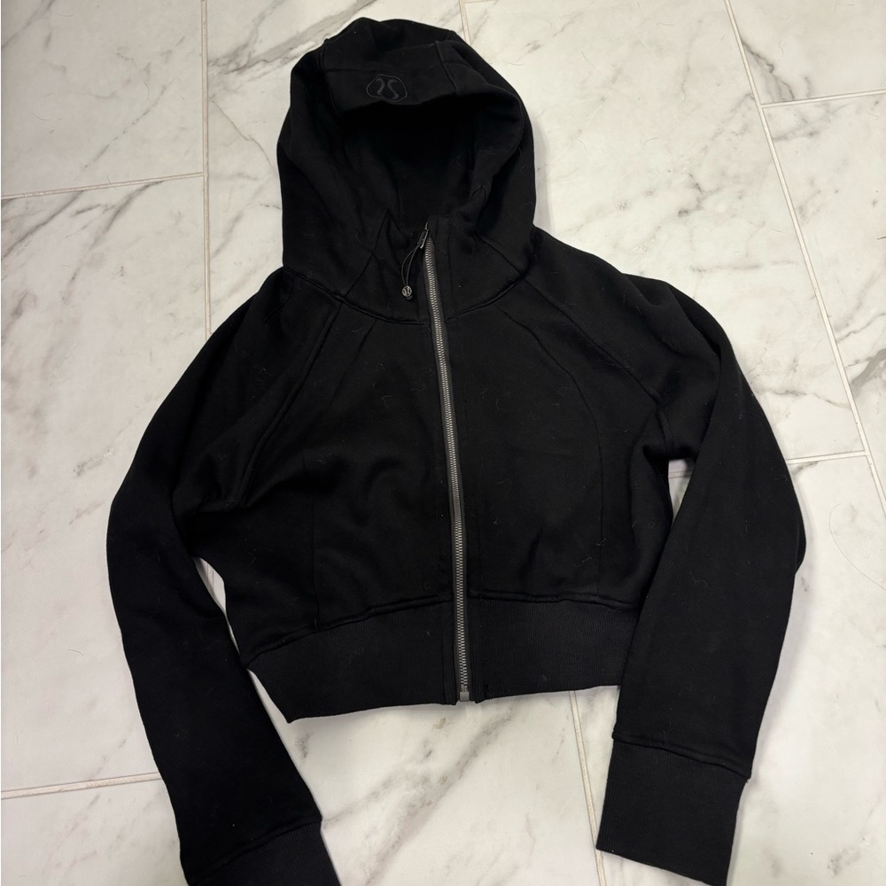 Lululemon cropped zip up